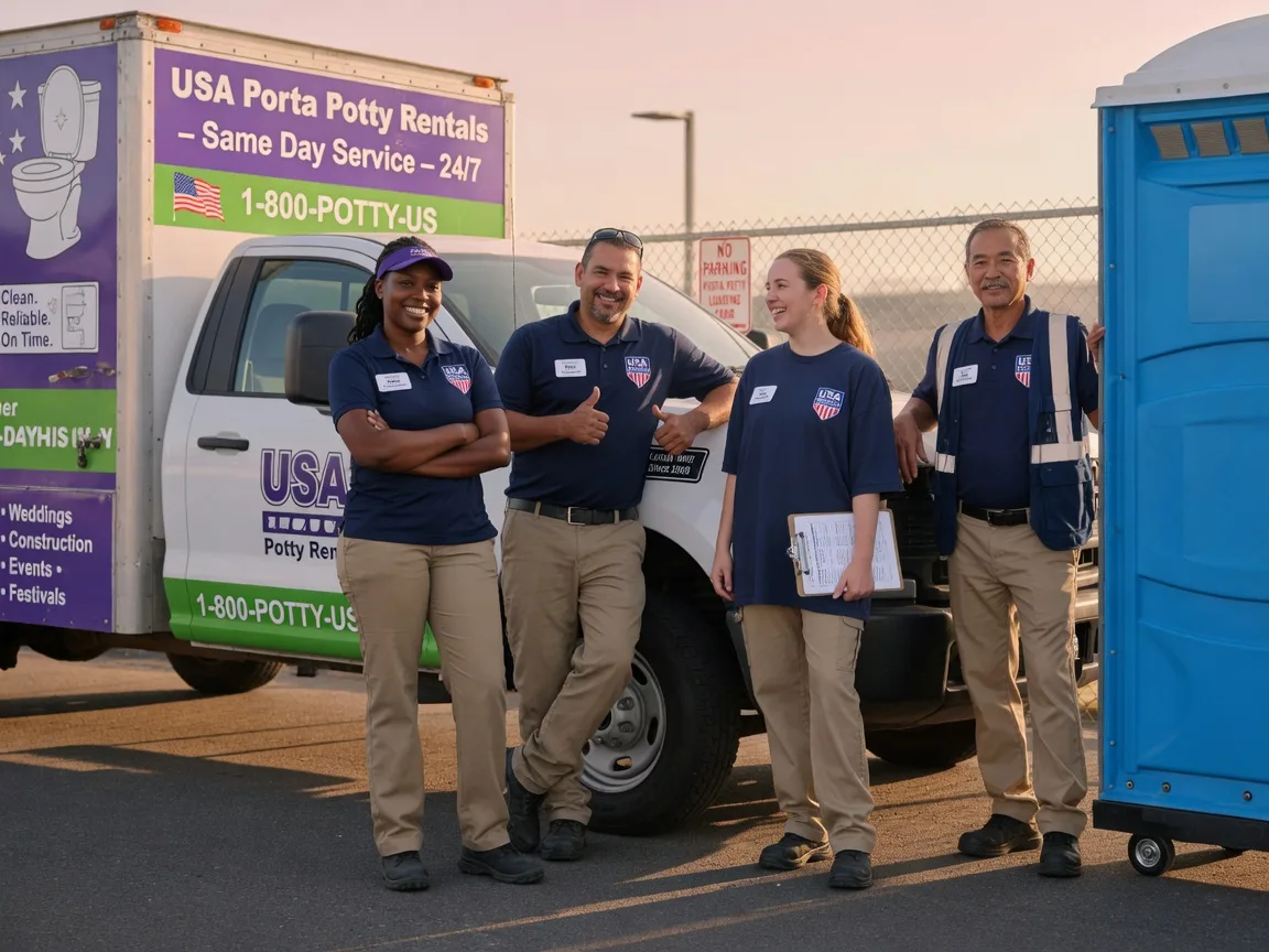 Porta Potty Rental company in West Salem, OH